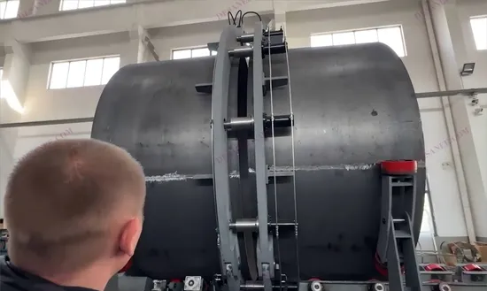External Clamping Ring Positioner for Tank Tank Clamping and Welding
